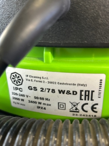 1545948-3 Våtdammsugare - IPC GS 2/78 W&D