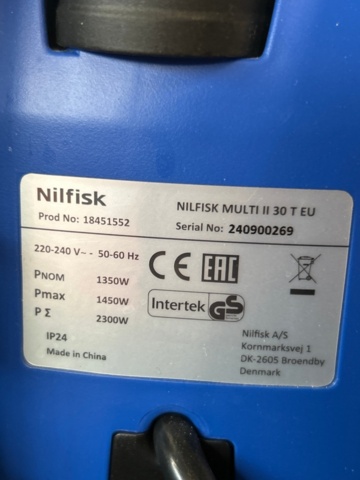 1545950-5 Dammsugare och tillbehör - Nilfisk / Electrolux