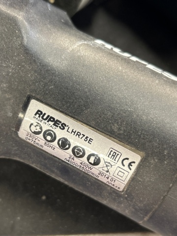 1545952-4 Polermaskiner, vagn och tillbehör - Rupes / NoviPro