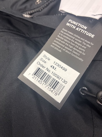 1559633-4 Vinterjacka Gesto Function, Strl 4XL