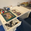 1545961-7 Möbler - tv-bänk, sidobord och skrivbord
