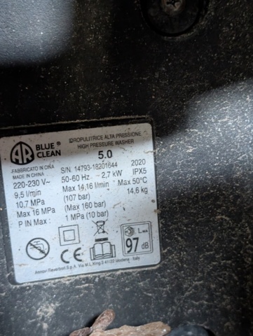 1545959-6 Högtryckstvättar 3 st - Nilfisk / AR Blue Clean / Kärcher