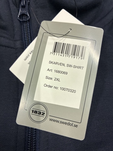 1559647-3 3 st Sweatshirt & jacka Björnkläder, Strl 2XL