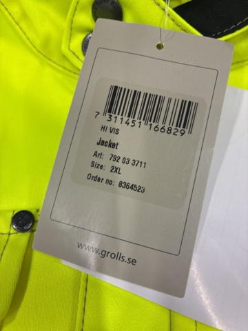 1559647-7 3 st Sweatshirt & jacka Björnkläder, Strl 2XL
