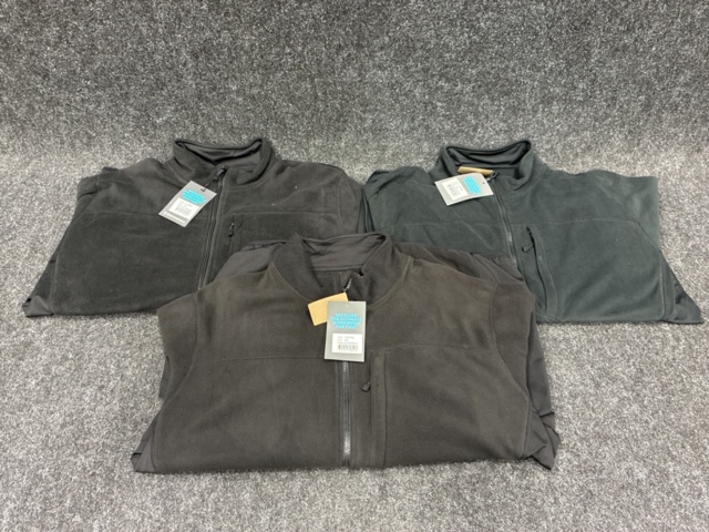 1559648-2 3 st Fleecejackor Gesto, Strl 2XL