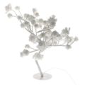 1537279-1 Ljusträd med vita rosor, 5 st - Finn-Lumor, 45 cm, 32 LED