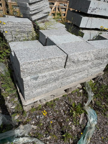 23 st Granitmurblock Crystal grey 390x200x140mm