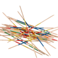 1537289-3 Mikadospel, 10 st - Atom, jättestorlek, 80 cm