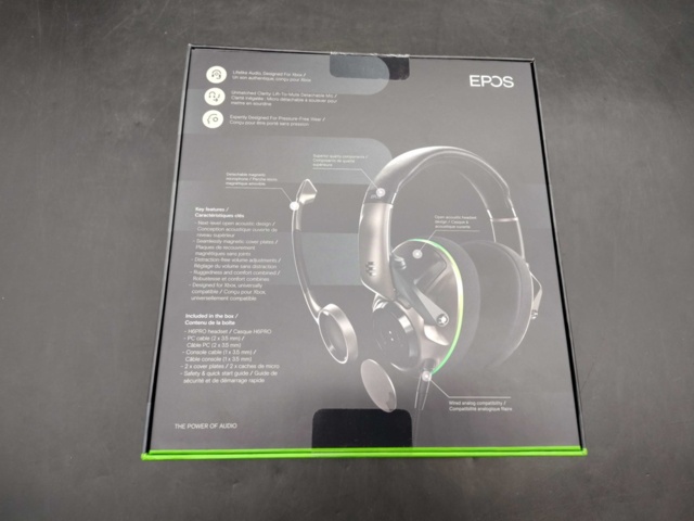 1559759-4 Gamingheadset, 2 st - EPOS H6PRO, Xbox Edition, trådbundet