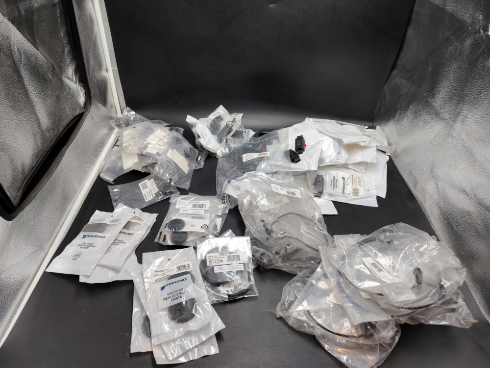 1559166-1 Headset accessories, lot - Plantronics, spare parts