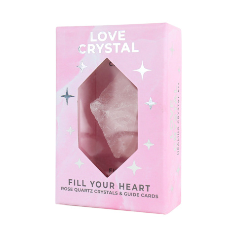 Kristallkit 108 st - Kärlek (Rose Quartz)