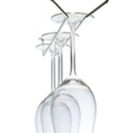 1531284-2 Glashängare 654 st - Krom 1 rad