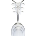 1531284-3 Glashängare 654 st - Krom 1 rad