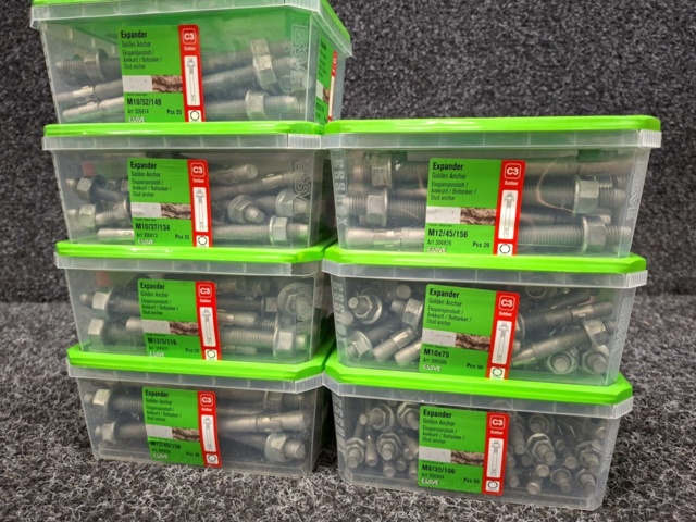 1557922-2 7 st Förpackningar Expander, Essve