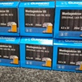 1557933-3 10 st Förpackningar Montageskruv Vit, Gunnebo