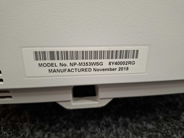 1559881-3 Projektor NEC NP-M353WSG