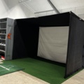 1531288-2 Komplett golfsimulator med FlightScope X3, projektor och dator – Endast använd ett fåtal gånger