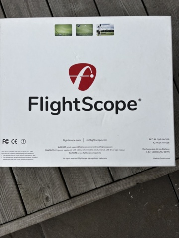 1531288-3 Komplett golfsimulator med FlightScope X3, projektor och dator – Endast använd ett fåtal gånger