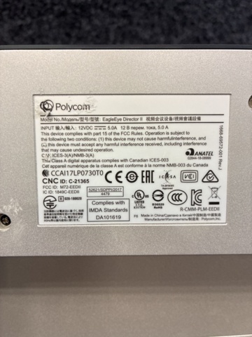 1559943-17 Videokonferenskamera Polycom EagleEye Director II