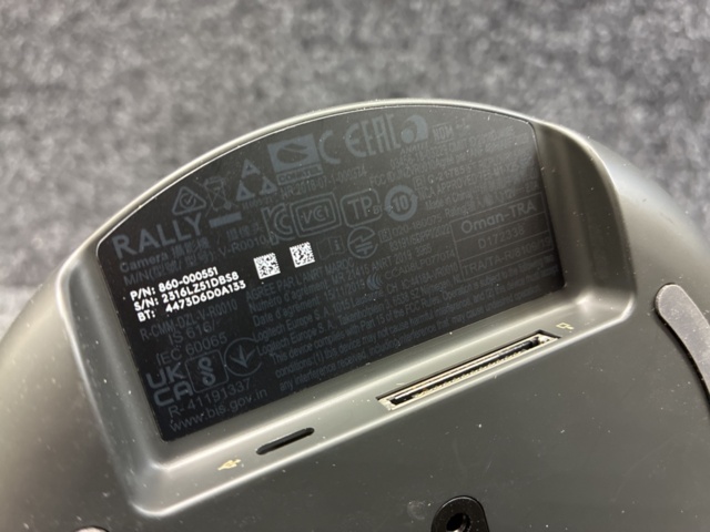 1559953-9 Konferenskamera Logitech Rally Camera V-R0010