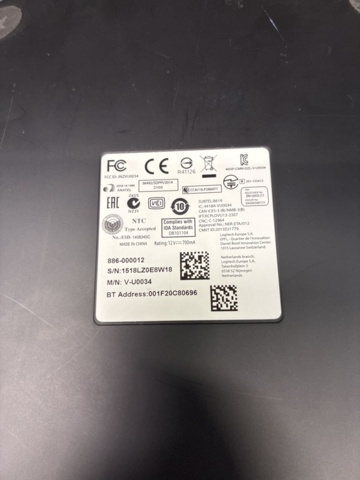 1559967-7 Högtalartelefon Logitech V-U0034