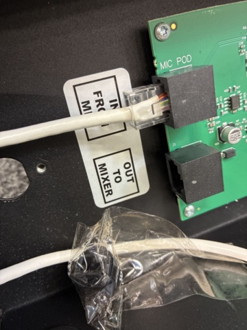 1559986-7 Takmonterad konferensmikrofon Vaddio CeilingMIC Interface Box