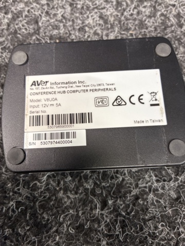 1559987-4 Conference hub Aver V8U0A