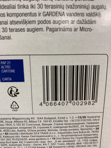 1560011-3 Startset Gardena Micro-Drip-System 13400-20