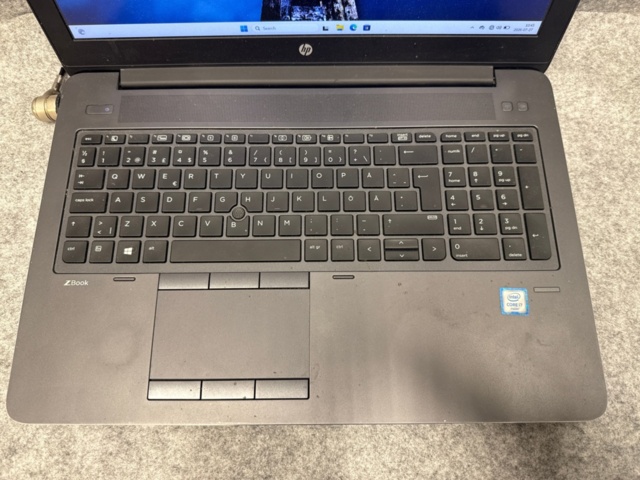 1535645-2 Laptop - HP ZBook 15 G3