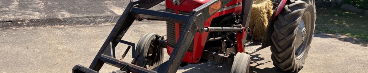 Bild som representerar auktionen - Avytrring traktor Massey Ferguson