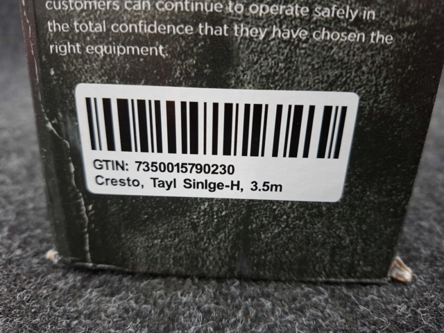 1560029-5 Fallskyddsblock Cesto, Tayl Single-H, 3.5m