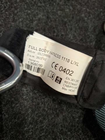1560030-17 Fall protection package Cresto, Size L/XL