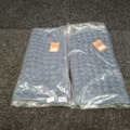 1560160-3 2 st Kuddfodral Grand Design Rome Navy - 50x90 cm