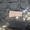 1560160-6 2 st Kuddfodral Grand Design Rome Navy - 50x90 cm