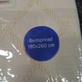 1560162-6 Överkast Grand Design Dunblane Sand Bedspread - 180x260 cm
