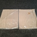 1560236-3 2 st Kuddfodral Grand Design Velour Sand - 50x90 cm