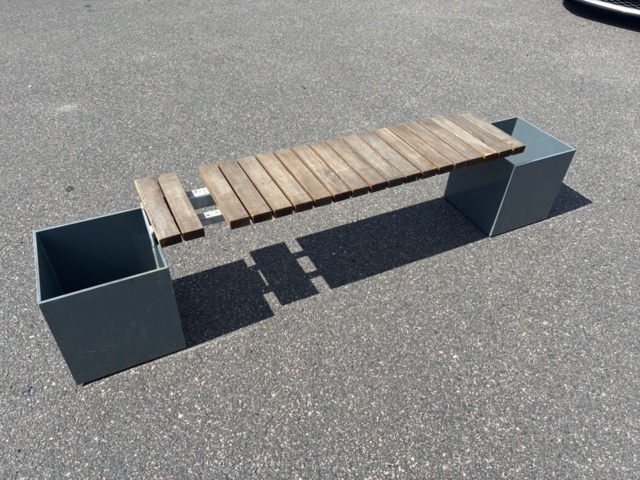 4 st Krukor / Sittbänk