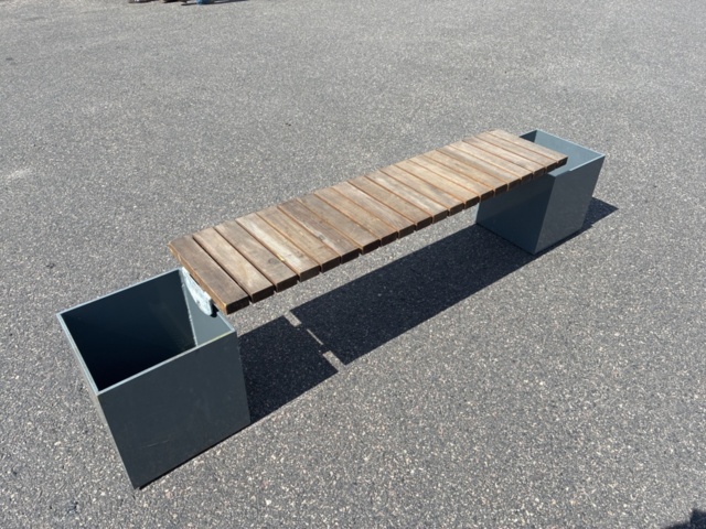 1557441-11 4 st Krukor / Sittbänk