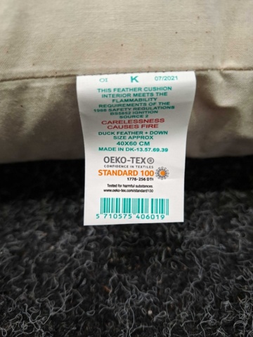 1560365-4 2 st Innerkuddar Grand Design Ankfjäder/dun 40×60 cm
