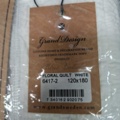 1560380-3 2 st Överkast Grand Design Floral Quilt White - 120x180 cm