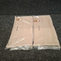 1560403-3 2 st Kuddfodral Grand Design Velour Sand - 50x50 cm
