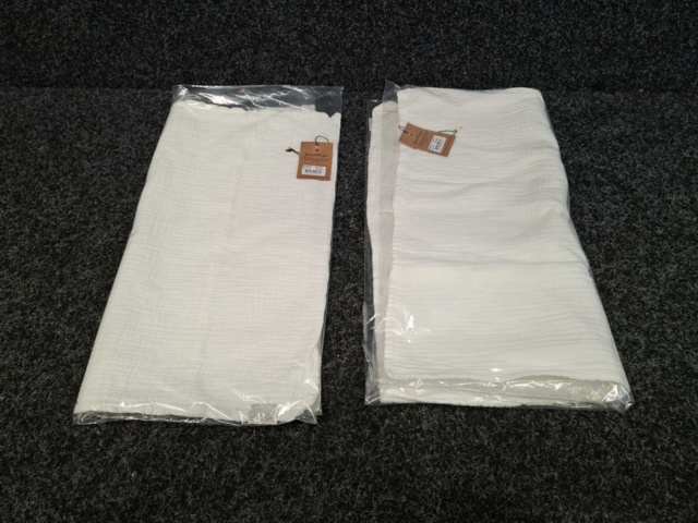 1560409-2 2 st Kuddfodral Grand Design Breeze White - 50x50 cm