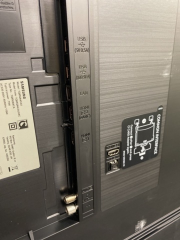 1560416-9 2 defective TVs Samsung & Sharp