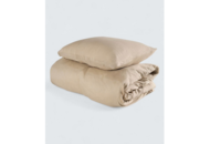 1560088 2 st Påslakanset Bamburino Bambu/Bomull beige enkel - 150x210 cm