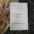 1560088-3 2 st Påslakanset Bamburino Bambu/Bomull beige enkel - 150x210 cm