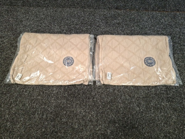 1560123-2 2 st Kuddfodral Grand Design Dunblane Sand - 40x60 cm