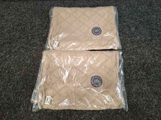 1560123-3 2 st Kuddfodral Grand Design Dunblane Sand - 40x60 cm