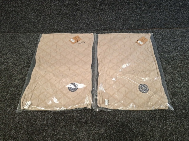 1560126-5 2 st Kuddfodral Grand Design Dunblane Sand - 40x60 cm