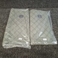 1560138-2 2 st Kuddfodral Grand Design Dunblane Grey/Green - 50x90 cm
