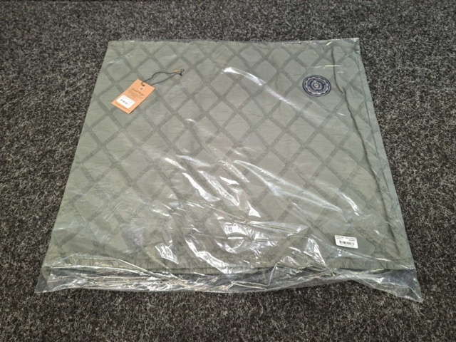 1560138-3 2 st Kuddfodral Grand Design Dunblane Grey/Green - 50x90 cm